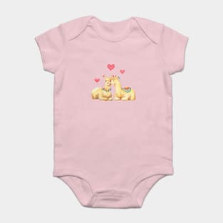 Llamas in love 2 Baby Bodysuit